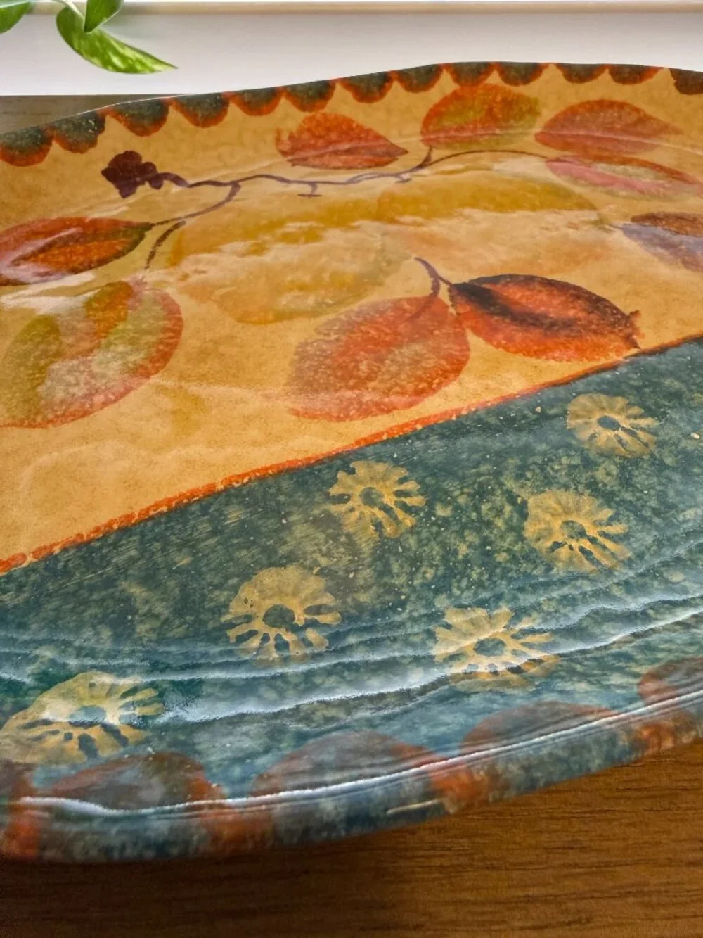 VTG Ceramiche Tombelli Oval Serving Platter